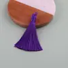 Anillo de Tirar de 8 cm Retro Gordo Corto Borla Vertical Colgante DIY Nudo Chino Hecho a Mano Material para Marcapáginas Accesorios de Joyería