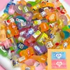 Miniatura de Comida Simulação Brinquedo Saco Surpresa Loja de Conveniência Acessórios de Resina Brinquedos de Faz de Conta DIY Decorações de Mesa Adereços de Cena