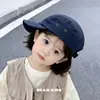 Chapéus Infantis, Estilo Primavera e Outono, Bonés de Baseball de Aba Curta com Estampa de Montanha, Chapéus com Aba Retrô para Viagens ao Ar Livre em Família e Montanhismo, Modernos