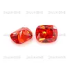 Zircón de Colores Rectangular de 5A Piedra Suelta, Gema Sintética Cz Rectangular Alargada Forma Cojín, Gema Forma Cojín con Base de Punta Venta al por Mayor