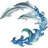 Colgantes y adornos de decoración de pared de hierro forjado transfronterizos, artesanías de metal, venta directa del fabricante, siluetas cortadas con láser y pintadas con UV