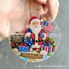 Nuevo producto transfronterizo Decoraciones Navideñas Costeras Navidad Oceánica Manualidades Acrílicas