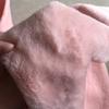 Tecido de pele sintética imitação de coelho rex tecido de pele criptografada boneca de algodão boneca feita à mão diy tecido de boneca de pelúcia
