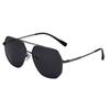P29052 Gafas de Sol Polarizadas Personalizadas de Polígono Irregular Gafas de Sol de Moda para Hombre de Doble Puente para Salir