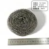Estropajo Grande de Lana de Acero para Cocina que No Suelta Fibras, Cepillo de Limpieza para Ollas de Acero Inoxidable, Bola Limpiadora, Estropajo de Lana de Acero Empaquetado Individualmente