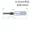 Micrómetro Automático de Tambor 0-25mm Cabezal de Micrómetro con Tuerca de Bloqueo 0-50mm Perilla de Micrómetro Cabezal de Medición