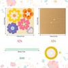 Cartões Manuscritos para o Dia das Mães 2026 Transfronteiriços Cartões de Cumprimento de Gratidão para o Dia do Professor Design de Flores Perfumadas Conjunto de 24 Cartões