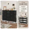 Zapatero abatible ultrafino para uso doméstico, nuevo modelo negro, mueble de almacenamiento para entrada montado en la pared, zapatero de pasillo integrado de gran capacidad