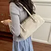 Bolsa de boliche, bolsa de ombro, bolsa versátil de nicho feminina para outono, casual, para o dia a dia, bolsa de ombro estilo retrô novo, moda 2026