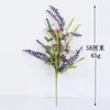 Plantas artificiales, varios tipos de agujas de pino, decoraciones de Navidad, accesorios para plantas, guirnaldas decorativas navideñas, plantas verdes artificiales de plástico