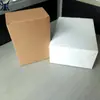 Papel de Embalaje Marrón Caja de Embalaje Hecha a Mano, Caja para Joyería con Cierre Manual de Presión, Caja de Color para Cosméticos, Producción de Caja de Embalaje para Mascarillas