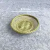 Cesta Creativa de Bambú Tejido para Frutas Cesta de Frutas Cesta Pequeña de Bambú Productos de Bambú Exhibidor Cesta para Snacks Cesta de Almacenamiento de Frutas y Postres para Sala de Estar