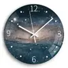 Reloj Creativo Nórdico de Lujo Ligero Reloj de Pared para Dormitorio Reloj Simple para el Hogar Sala de Estar Reloj de Pared Silencioso Reloj de Cuarzo