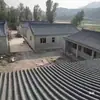 Tejado Pequeño de Tejas Verdes Estilo Antiguo, Tejas para Edificios Antiguos, Tejas Verdes Estilo Antiguo, Tejas de Muro con Cabeza de Caballo Estilo Hui, Tejas de Cumbrera, Tejas de Goteo, Tejas Grises