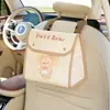 Nuevo Cubo de Basura para Coche de Blue Rain, Bolsa de Almacenamiento Colgante de Dibujos Animados Lindos de Gran Capacidad para Vehículos, Bolsa de Almacenamiento Colgante para Coche Eléctrico
