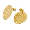 Accesorios de aretes franceses tejidos huecos de oro de 18 quilates, aretes de tuerca de acero inoxidable para bricolaje, accesorios de aretes redondos de amor con diamantes