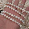 Perlas de agua dulce naturales con brillo por ambos lados, perlas sueltas barrocas, accesorios para joyería DIY, materiales para collares y pulseras