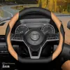 Aplicável para Capa de Volante Nissan Sylphy 14 Sylphy Clássico Teana Tiida Sunny Qashqai Capa de Guidão de Carro