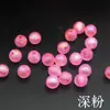 Contas coloridas de cânhamo contas de zimbro 8mm contas redondas feitas à mão contas soltas acessórios para joias diy