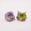 Cabeças de Rosas Artificiais (Rosas Chá Enroladas) Direto do Fabricante para Decoração de Casamento em Cena Externa Parede de Flores Arranjo de Arco