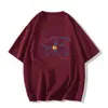 Camiseta feminina de manga curta 2026 nova tendência de verão popular design de algodão puro nicho top de verão