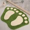 Tapete Absorvente de Banheiro Foots Transfronteiriço Novo Tapete Antiderrapante para Banheiro Doméstico Tapete de Entrada de Desenho Animado
