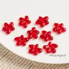 Estilo ins vidro de trabalhador leve doce colorido irregular furo grande flor pingente brincos DIY feitos à mão com contas acessórios de material