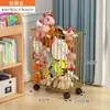 Estante de Armazenamento de Brinquedos para Bebês e Crianças de Chão Removível Estante de Armazenamento Doméstico Estante de Brinquedos Simples Classificação e Organização Armazenamento