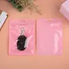 Sacos Auto-Selantes de Macaron Estilo Ins, Sacos Coloridos Perolados Espessados para Armazenamento, Sacos de Embalagem para Joias e Nail Art