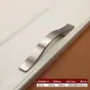 Manija de Gabinete de Cama Tatami Tirador Giratorio Oculto Moderno Anillo de Tirar Semi-Circular Empotrado Manija Invisible de Armario Cajón