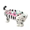 Armario para Zapatos con Forma de Gato de Lujo Ligero al por Mayor, Portallaves de Cerámica para Entrada, Caja de Almacenamiento de Escritorio Simple, Decoración para Sala de Estar