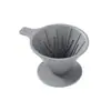 Filtro de café de silicona Amazon para taza, portátil para exteriores, cono de filtro de goteo para el hogar, taza de filtro para café de preparación manual
