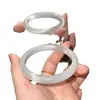 Pulsera de Piedra Ojo de Gato Estilo Chino Nuevo 2025 para Mujer, Pulsera de Barra Plana, Regalo de Joyería para Mujer, Accesorios de Vidrio Imitación Jade