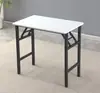 Mesa de Treinamento Dobrável Mesa de Conferência Retangular Mesa de Jantar Doméstica Quarto de Aluguel Mesa de Estudo Simples Mesa Infantil Anti-Colisão