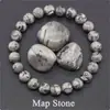 Explosiones Transfronterizas Europeas y Americanas 8mm Rosa Piedra Natural Ojo de Tigre Amazónico Cristal Pulsera Elástica de Cuentas Unisex