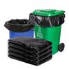 Bolsa de Basura Grande Grande Engrosada Extra Grande Negra Propiedad de Hotel Super Grande Bolsa de Plástico Desechable Boca Plana 100 Lote