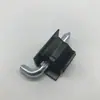 Bisagra HL003-2 negra, bisagra eléctrica para gabinete, bisagra para puerta de gabinete, bisagra para caja de distribución industrial