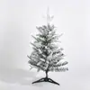 Mini Árbol de Navidad de 30 cm, Árbol de Nieve Mixto PVC+PE, Decoración para Ventana, Escritorio de Oficina, Árbol Pequeño