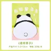 Anotações adesivas de panda de desenho animado para estudantes, etiquetas de lembrete fofas, marcadores de lembrete de escritório, notas adesivas reutilizáveis