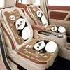 24 Cojines de Lino para Asiento de Coche para Todas las Estaciones, Algodón y Lino Transpirables y Cómodos, Cojines de Asiento de Cobertura Total Antideslizantes para Mujeres, Celebridades de Internet