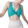 Chaleco deportivo de fitness de comercio exterior para mujer, espalda bonita, push up, sensación nude, multifuncional, dos usos, secado rápido para yoga, sujetador, entrega