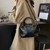 Bolso de Mano de Moda de Comercio Exterior de Gran Capacidad para Mujer 2025 Nuevo Retro Bolso de Mamá Casual Versátil de un Solo Hombro Bandolera