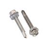 Tornillos de Cola de Taladro de Acero Inoxidable Tipo Cola de Milano 410 Tornillos Autoperforantes de Cola de Taladro Tornillos de Cola de Taladro Hexagonal Externo de Acero Inoxidable