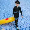 Maiô infantil dividido, calção de banho para bebês, roupa de banho de imersão em águas termais, maiô infantil grande para praia