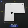 Máquina Overlock W4 Acessórios de Corte para Painel de Porta Corte Plano Alimentador de Rolos Modificado Mesa de Costura Alargada Painel de Porta Máquina de Costura Industrial
