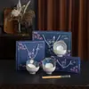 Conjunto Auspicioso de Louças e Utensílios de Mesa de Cerâmica Chinesa Evento de Inauguração de Casa Casamento Evento de Negócios Presente Caixa de Presente de Cerâmica