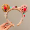Nuevas diademas de dibujos animados para mujer, diseñadas para lavarse la cara, populares para usar con mascarillas faciales, de ala ancha, sencillas, elegantes y de alta calidad, accesorios para el cabello