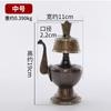 Oferta banhada a ouro Ben Ba Pot Nibo cobre vermelho flor esculpida garrafa de purificação de água Xizang Wen Ba Pot Negócios Aqua Pot