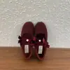Sapatos Mary Jane Cinza Coreanos com Pelo para Mulheres, Sapatos de Algodão para Uso Externo de Inverno, Novos Sapatilhas Francesas de Fada com Sapatos de Lã de Veludo
