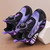 Zapatos deportivos para niños, zapatillas de baloncesto unisex, nuevos estilos de otoño, zapatos casuales con cierres de botón, impermeables y antideslizantes, adecuados para niños de tamaño mediano y grande, zapatillas para correr